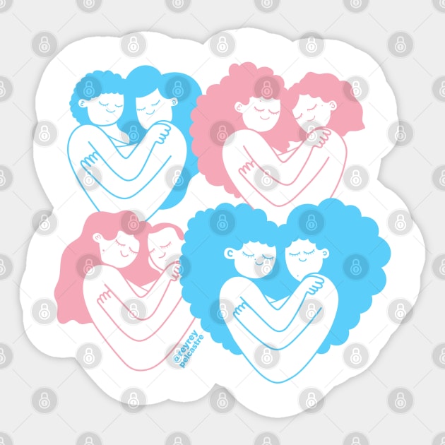 Trans love Sticker by Rey Rey